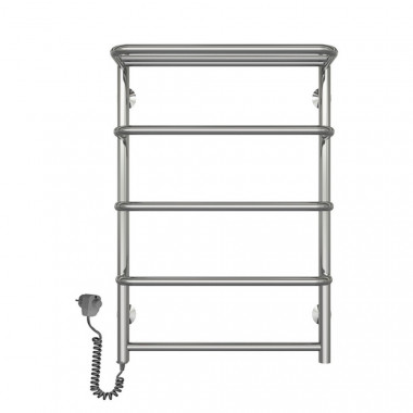 3 SD00041157 Полотенцесушитель электрический Lidz Standard shelf (CRM) P5 500x700 LE с полкой