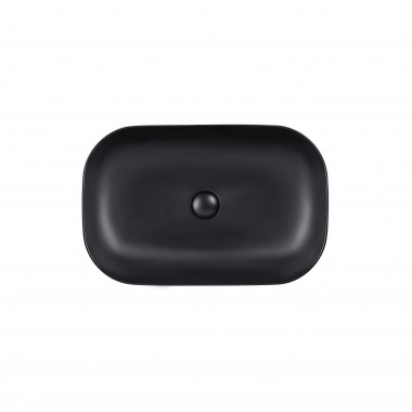 3 SD00046254 Раковина Qtap Robin 610х400х145 Matt black QT132143PMBMB