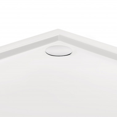 4 SD00046984 Душевой поддон Qtap Robin 308812 80x80x12 см + сифон