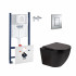 4 SD00048537 Набор инсталляция 4 в 1 Grohe Rapid SL 3884000G + унитаз с сиденьем Qtap Robin QT1333046ERMB