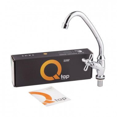 3 SD00030160 Кран на одну воду для кухни Qtap DOMINOX CRM 269