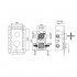 3 SD00032730 Смеситель скрытого монтажа для ванны Bianchi Mody INDMDY2304CRM на три потребителя