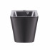 3 SD00046569 Раковина подвесная моноблок Qtap Tern 370х410х400 Matt black с донным клапаном QT1711G808MB