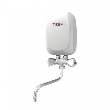3 SD00007540 Проточный водонагреватель Tesy со смесителем 3,5 кВт (IWH35X01KI)