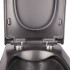 4 SD00037241 Унитаз подвесной Qtap Tern безободковый с сиденьем Slim Soft-close QT1733052ERMB