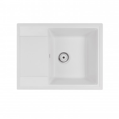 3 SD00044369 Кухонная мойка Qtap CS 6450 WHI (QT6450WHI650)