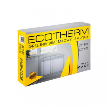 3 SD00007916 Радиатор биметаллический Ecotherm 500/80