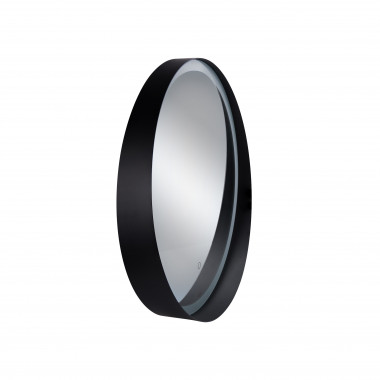 3 SD00045774 Зеркало Qtap Robin R600 Black с LED-подсветкой и антизапотеванием QT13786501B