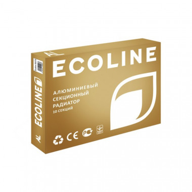 3 SD00020168 Радиатор алюминиевый Ecoline 500/76