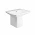 3 SD00045915 Раковина подвесная моноблок Qtap Aquarius 630х515х490 White с донным клапаном QT2111WL425W