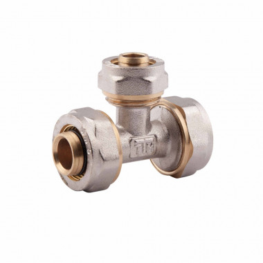 4 SD00009042 Тройник обжимной Valve 20х16х20