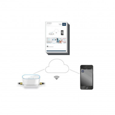 4 SD00048857 Интеллектуальный контроллер воды с датчиками Grohe Sense Kit 22502LN1