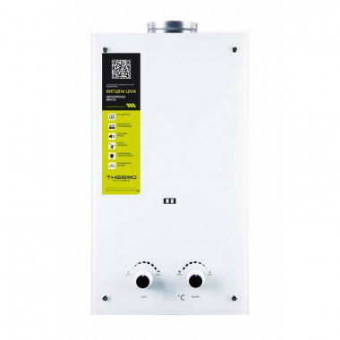 3 SD00030726 Газовая колонка Thermo Alliance дымоходная JSD20-10GE 10 л стекло (белое)