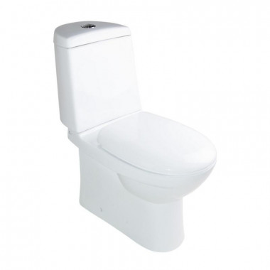 4 SD00032989 Унитаз-компакт Qtap Ibis с сиденьем Soft-close QT0222015PW